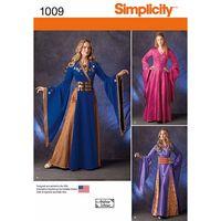 Simplicity Ladies Fantasy Costumes 377172