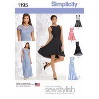simplicity ladies and miss petite special occasion dress 381618