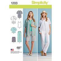 Simplicity Ladies\' and Women\'s Sportswear Pattern 381630