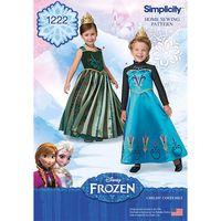 Simplicity Frozen Coronation Day Costumes for Children 381657
