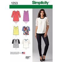 Simplicity Ladies\' Top with Length Variations 381767