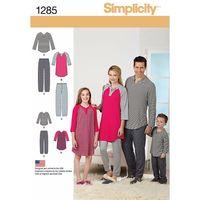 Simplicity Family Loungewear 381794