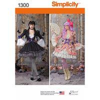 simplicity ladies costume overdress and skirt 381824