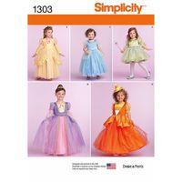 Simplicity Toddlers and Childs Costumes 381829