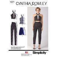 Simplicity Ladies\' Sportswear Cynthia Rowley Collection 381873