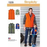 Simplicity Boys and Mens Vests 381875
