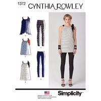 Simplicity Ladies\' Sportswear Cynthia Rowley Collection 381881