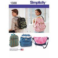 Simplicity Backpacks and Messenger Bag 381920