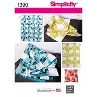 Simplicity Wonky Nine Quilt Set 381923