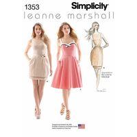 Simplicity Ladies Dresses Leanne Marshall Collection 381934