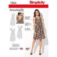 Simplicity Ladies and Plus Size Amazing Fit Dress 381936