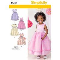 Simplicity Toddlers\' and Child\'s Special Occasion Dress 382319