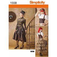 Simplicity Ladies\' Steampunk Costume 382388