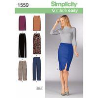 simplicity ladies skirts and trousers 382397