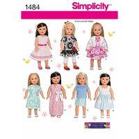 Simplicity 18in Doll Clothes 382401