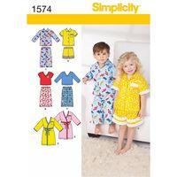 simplicity toddlers loungewear 382459