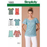 Simplicity Ladies Tops 382483