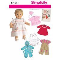 Simplicity 15 Baby Doll Clothes 382494