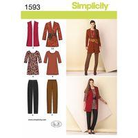 Simplicity Ladies and Plus Size Knit Separates 382496