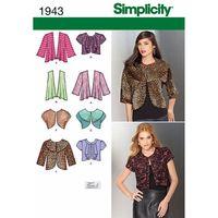 Simplicity Ladies Jackets 382619