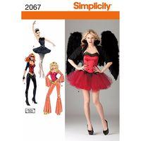 Simplicity Ladies Costumes 382651