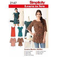 simplicity learn to sew ladies dresses 382662