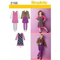 Simplicity Childs and Girls Sportswear 382668