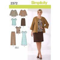 Simplicity Ladies\' & Plus Size Smart and Casual Wear 382670