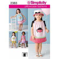 Simplicity Toddlers\' Dresses 382675