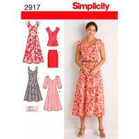 simplicity ladies and plus size dresses 382750