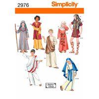 Simplicity Boy and Girl Costumes 382757