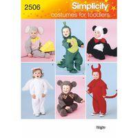 Simplicity Toddler Costumes 382763