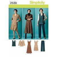 Simplicity Ladies\' & Plus Size Smart and Casual Wear 382767