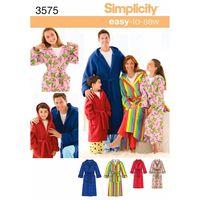 Simplicity Miss Men Child Sleepwear 382774