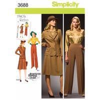 Simplicity Ladies and Plus Size Smart and Casual Wear 382796