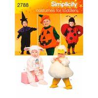 Simplicity Toddler Costumes 382817