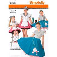 simplicity child and girl costumes 382823