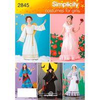 Simplicity Child & Girl Costumes 382828