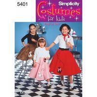 Simplicity Child and Girl Costumes 382851