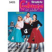 Simplicity Ladies Costumes 382854