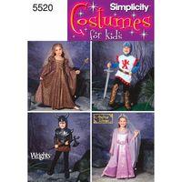 Simplicity Child Costumes 382859