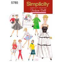 Simplicity Doll Clothes 382863