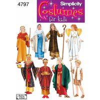 Simplicity Boy & Girl Costumes 382935