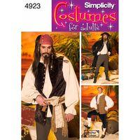 Simplicity Men Costumes 382936