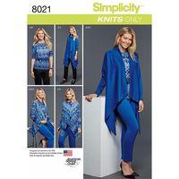 Simplicity Ladies Easy to Sew Knit Sportswear Pattern 382947