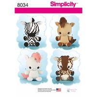 Simplicity Animal Stuffies 382963