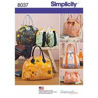 Simplicity Backpack Totes and Cosmetic Bag 382967