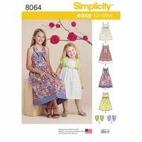 Simplicity Child\'s and Girls\' Dresses and Bolero 383036