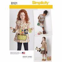 simplicity childs dress and tunic from dottie angel 383081