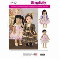 Simplicity 18in Doll Clothes 383093